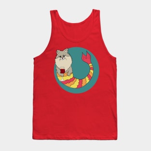 Pixie the Pomeranian Mermutt Tank Top